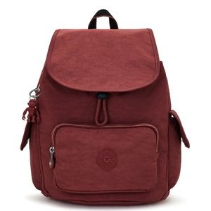 NEW Kipling Backpack KI2670 A1n Flaring Rust City Pack Mini 10.75”x11.5”x5.5…